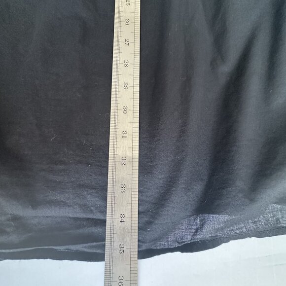 Old Navy Dress Womens‎ Large Black White Embroidered Short Sleeve Boho Peasant - Picture 6 of 12